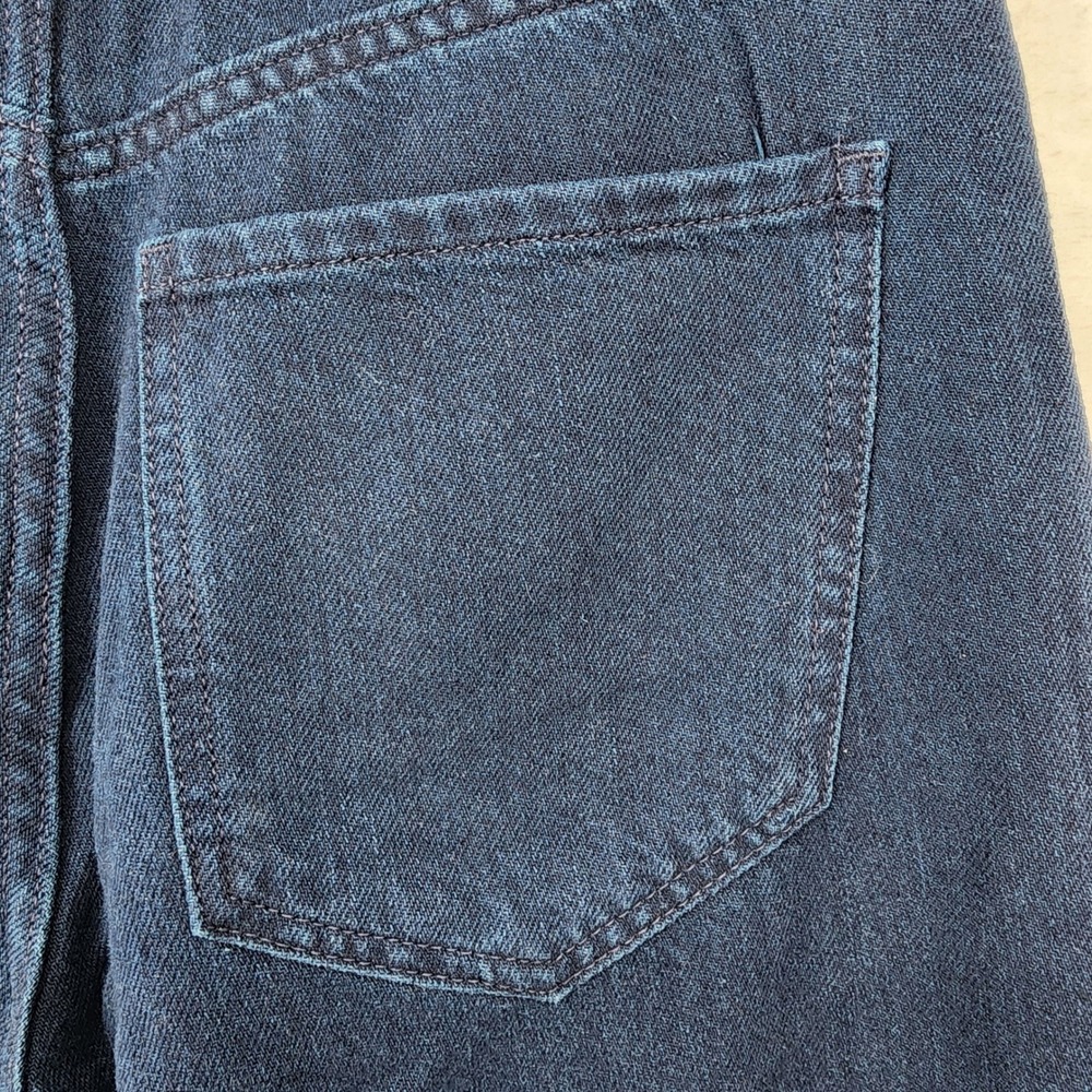 Banana Republic Wide Leg Jeans 26/2 High Rise Relaxed Fit Dark Wash NWT - Picture 6 of 9